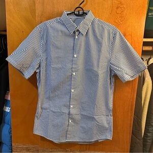 Blue Striped Men's Shirt